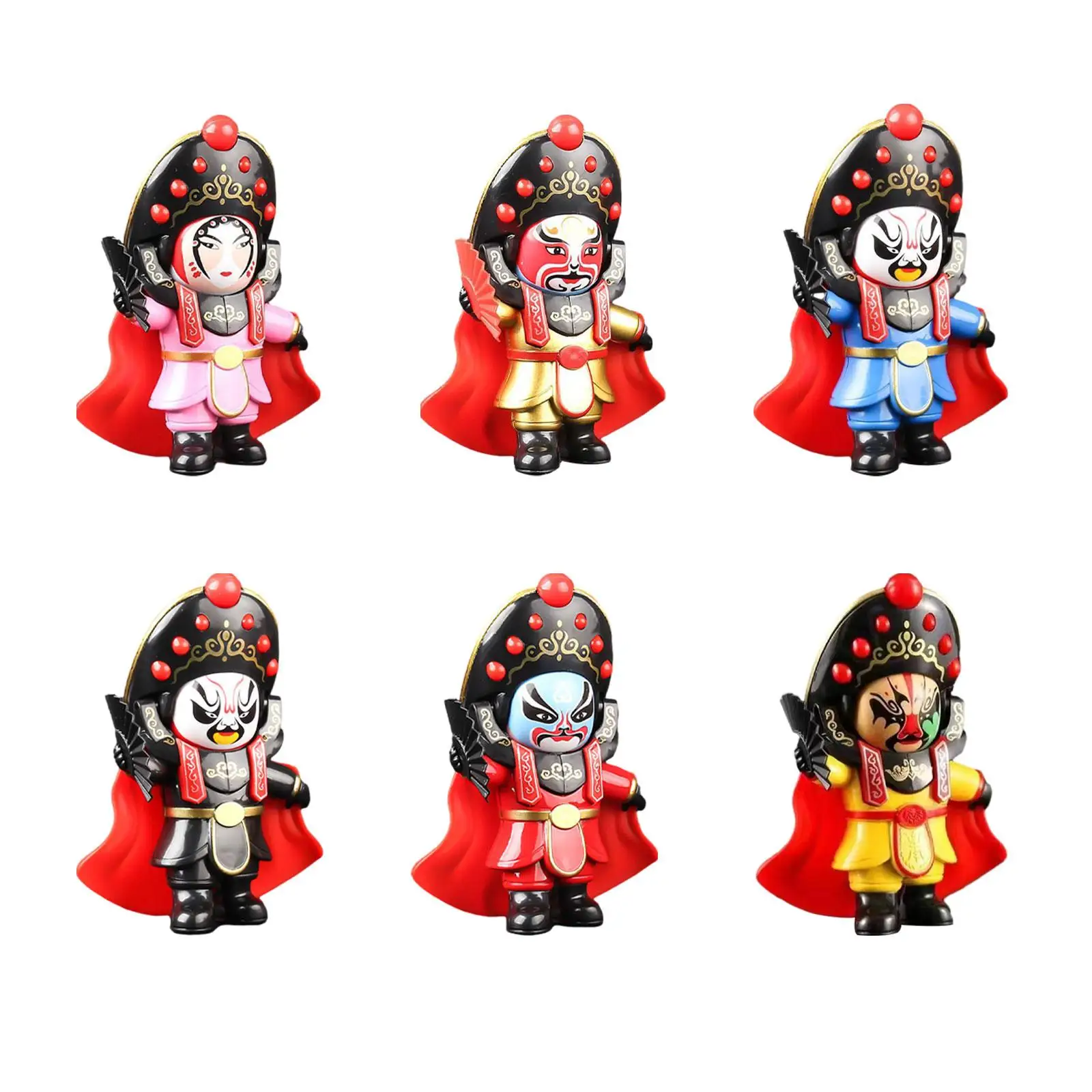 Chinese Face Changing Figures Kids Toy Face Change Doll Figure Model Statue Toy