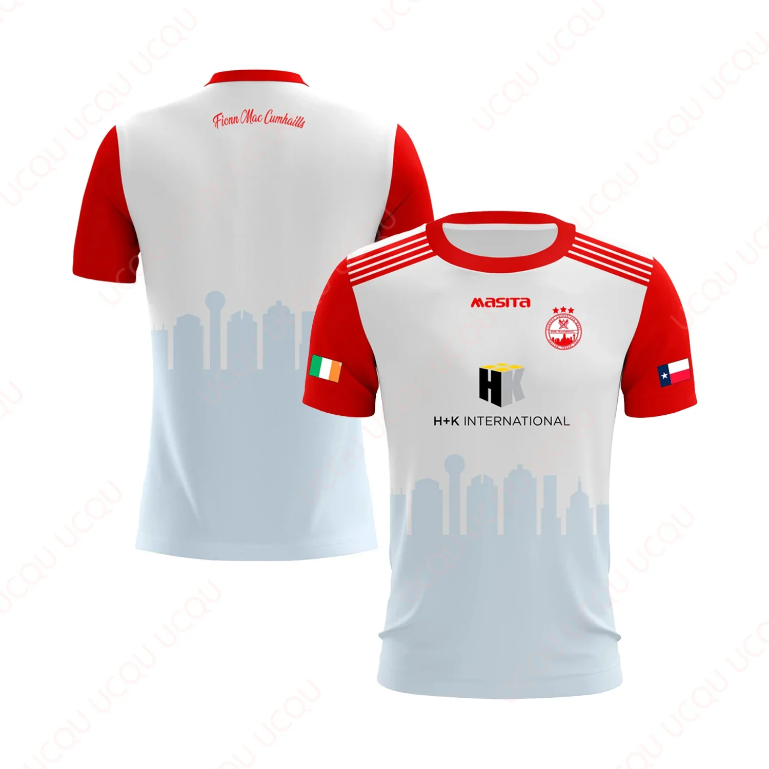 

2025 Dallas Fionn Mac Cumhaills Away Jersey - Unisex Casual Football Tee, Comfortable Streetwear with Classic Print for Adults
