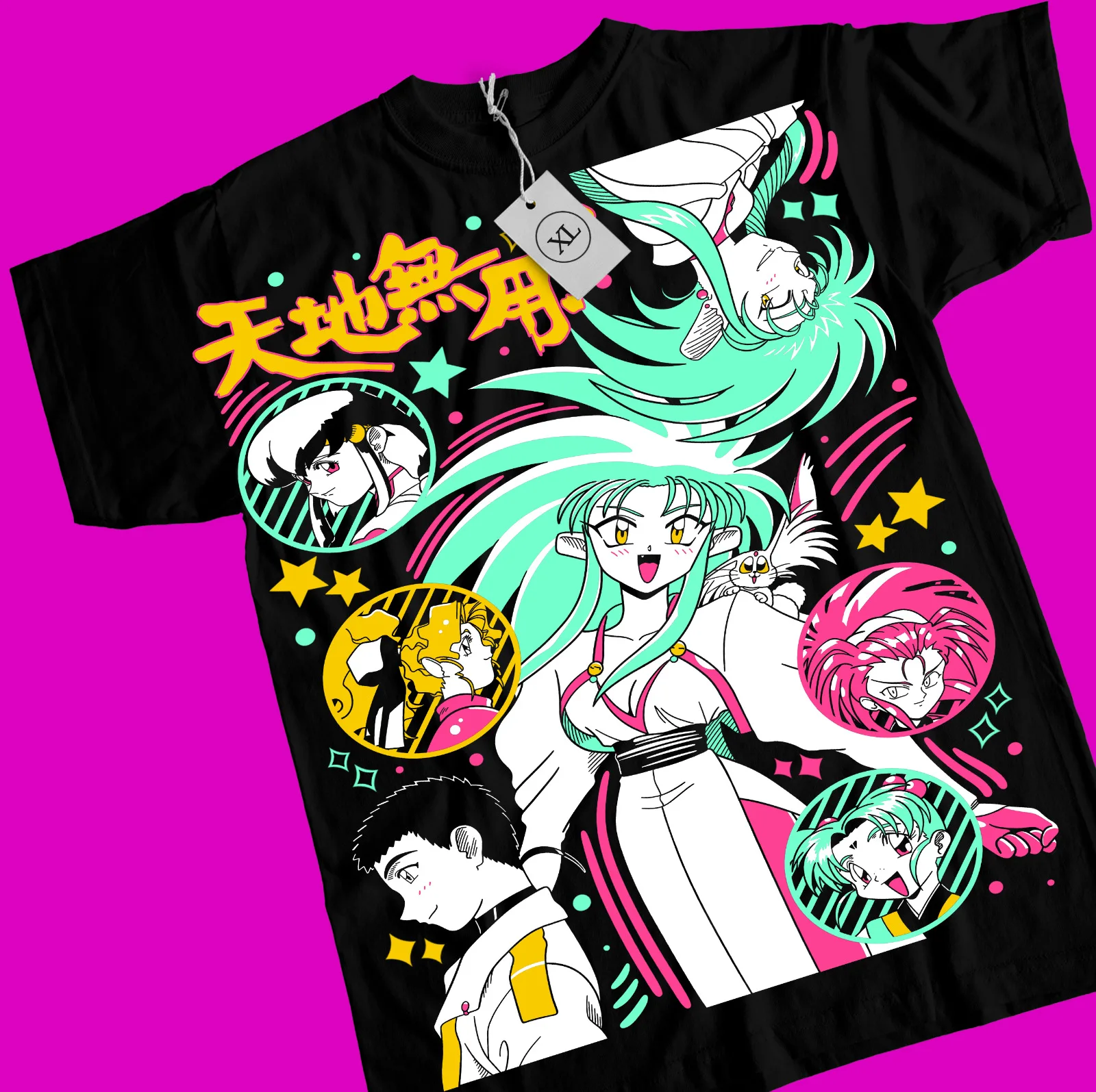 

Japanese Animation Comic Anime Manga Tenchi Muyou In LoveT-shirt, All Sizes