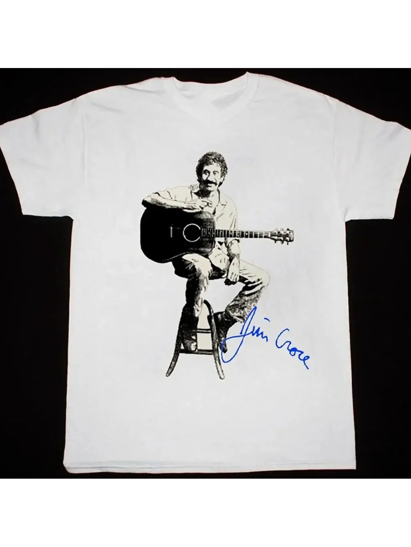 

New Jim Croce - Jim Croce Signature Gift For Fans Unisex Shirt LM01_134 Gifts For Boyfriend Vintage T Shirt Top Female Clothing