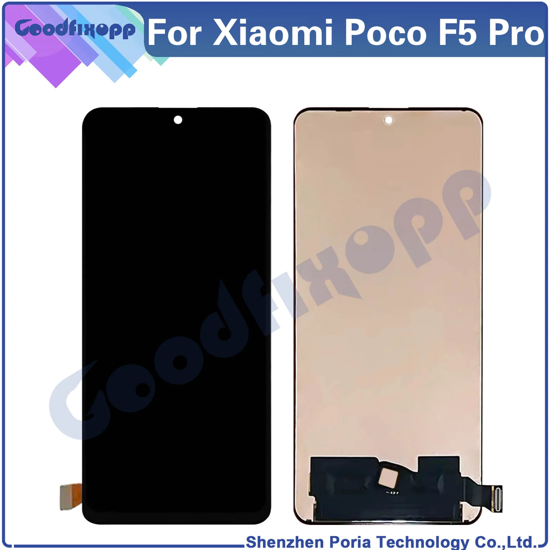 For Xiaomi Poco F5 Pro LCD Display Touch Screen Digitizer Assembly For F5Pro Repair Parts Replacement