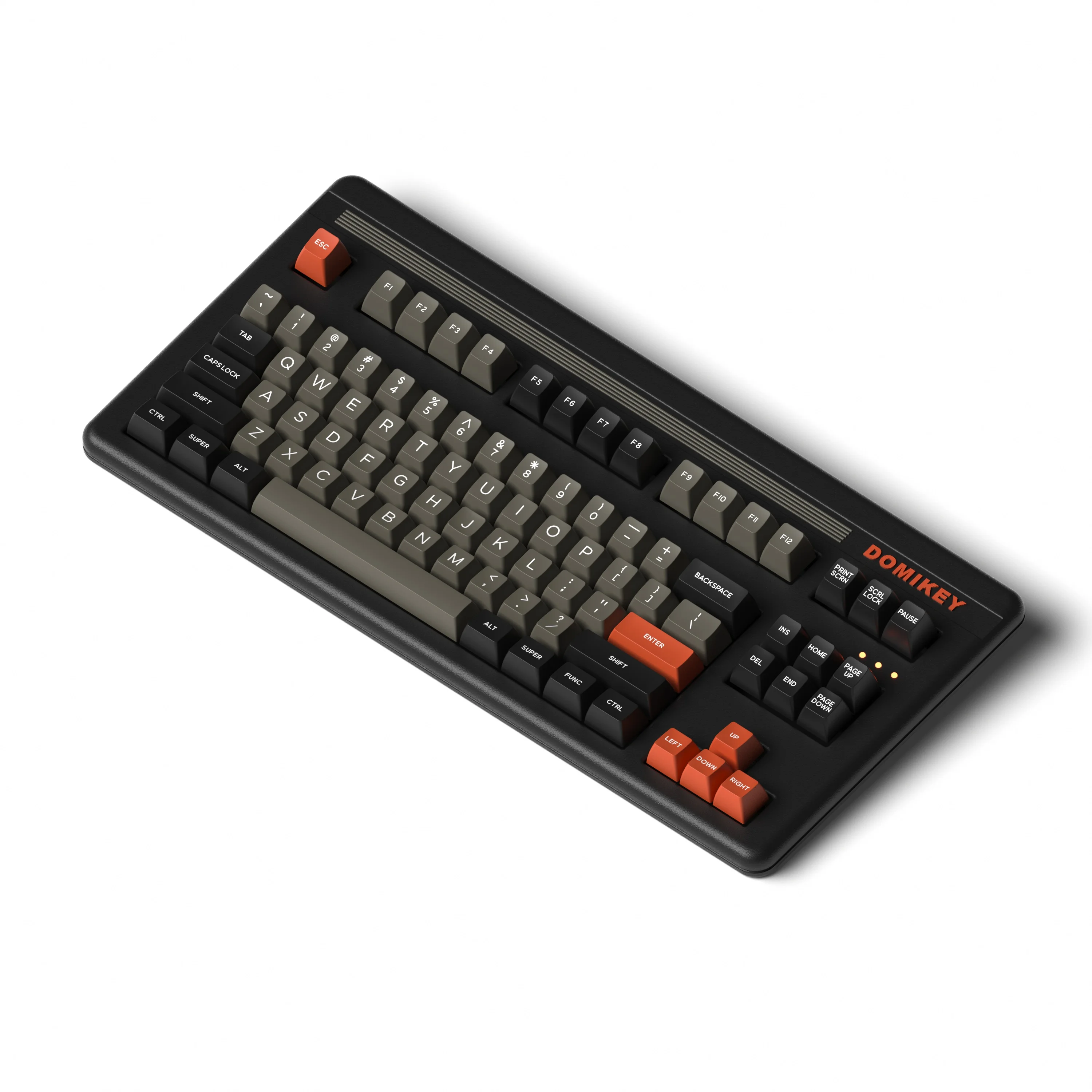 Domikey SA Profile Dolch Keycap Set, Retro ABS Double shot 159 Key, Customized Keycaps for Mechanical Keyboard