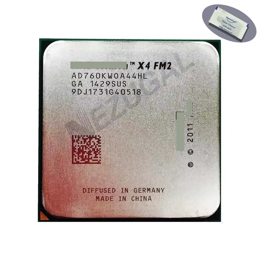 

Athlon X4 760K X4-760K Athlon X4 FM2 AD760KWOA44HL AD760KWOHLBOX 3,8 ГГц четырехъядерный 4M 100 Вт Процессор Socket FM2