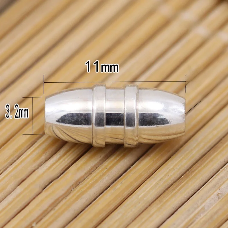 

S925 Чистое Серебро Винтовая Застежка Ожерелье Браслет Подвеска Разъем Серебряная Фурнитура Аккор Кнопка Спиральная Застежка Модные Ювелирные Изделия