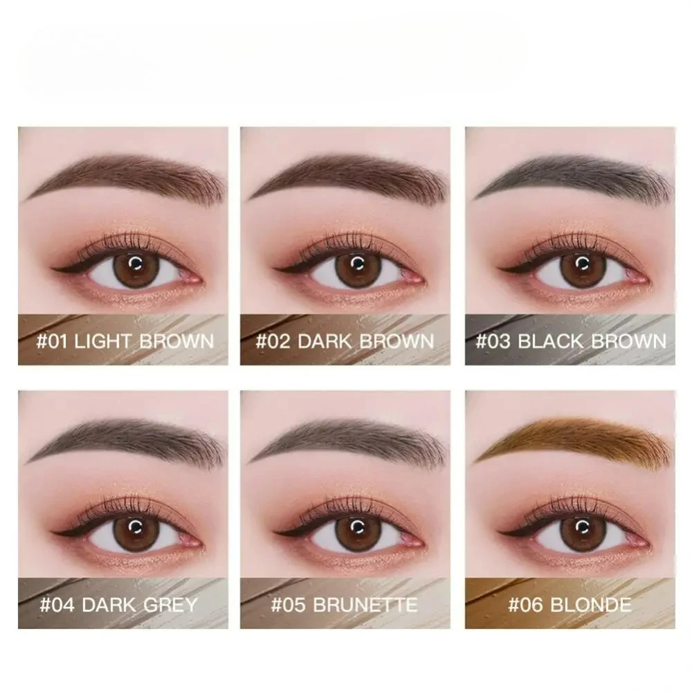 Gel à sourcils liquide, crème imperméable, teinte longue durée, maquillage, cire à sourcils lisse, cosmétique
