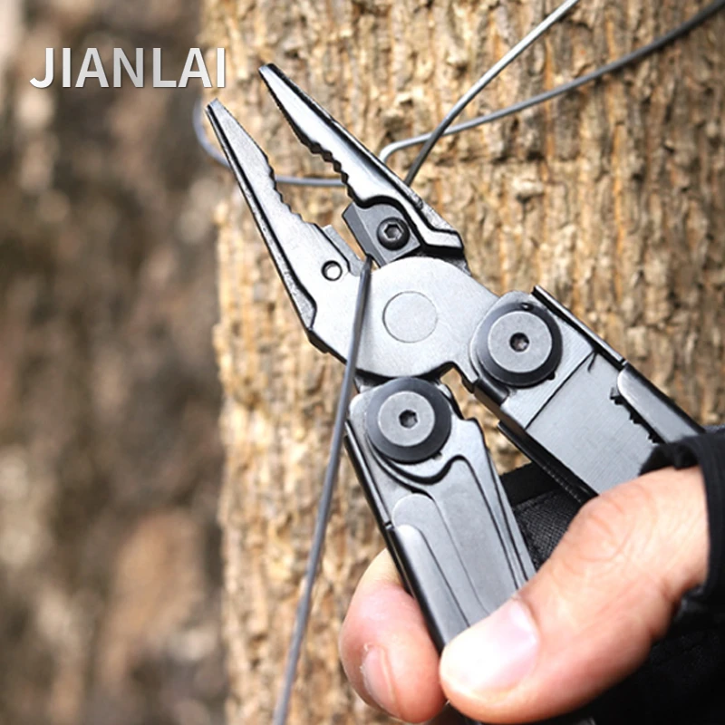 

Multifunction Stainless Steel Multi-tool Pocket Knife Pliers Folding Pliers Mini Portable Fold Outdoor Multipurpose Repair Tools