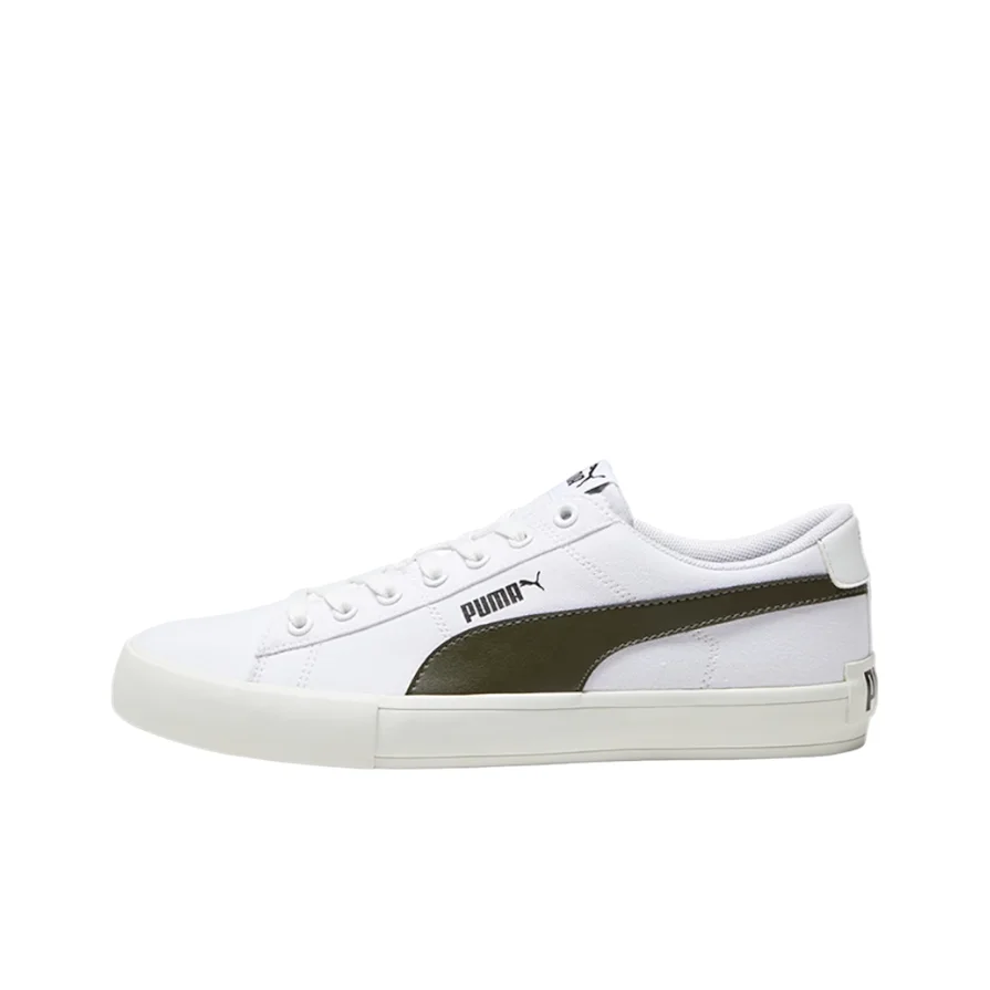 puma-bari-カジュアル-テキスタイル、人工皮革-ロートップ-スケートボード-シューズ-ユニセックス-ホワイト-グレー