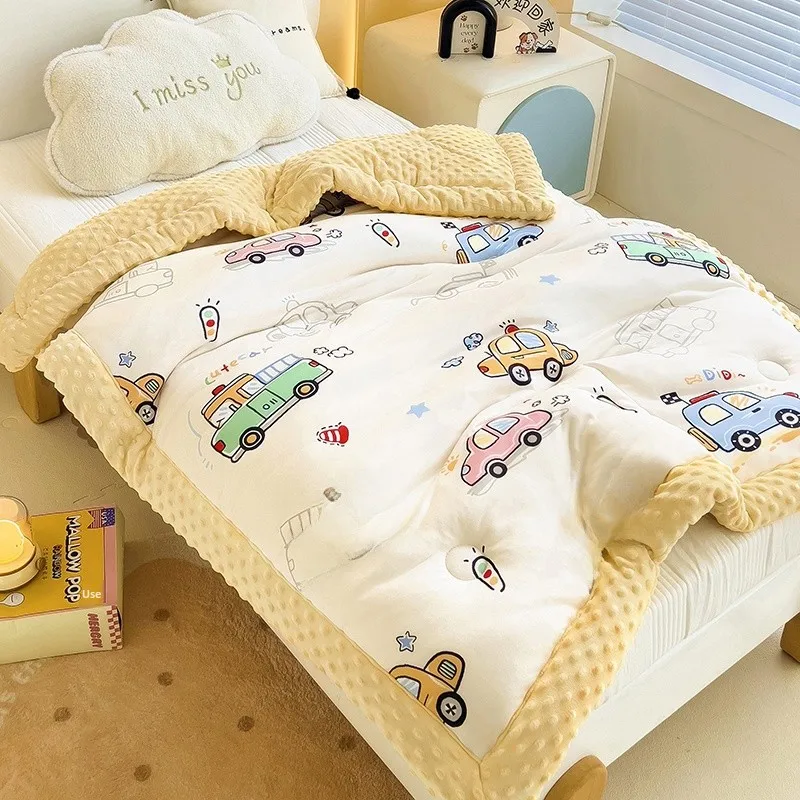 

Детское одеяло Baby Bean Dormi Special, осенне-зимнее хлопковое одеяло, детское одеяло для весны и лета, для детских сна, с наполнителем из мелкого волокна