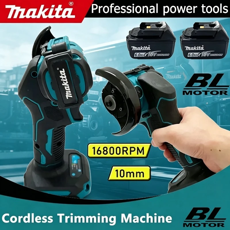 

Аккумуляторная мини-угловая шлифовальная машина Makita 3 дюйма, 18В, для резки, электрическая отрезная пила, совместимая с аккумуляторами Makita