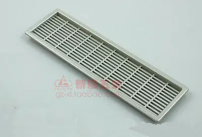 2PCS Ventilation Grill Covers High Quality ASA Plastic 220 x 60 x 7mm Customize LXM