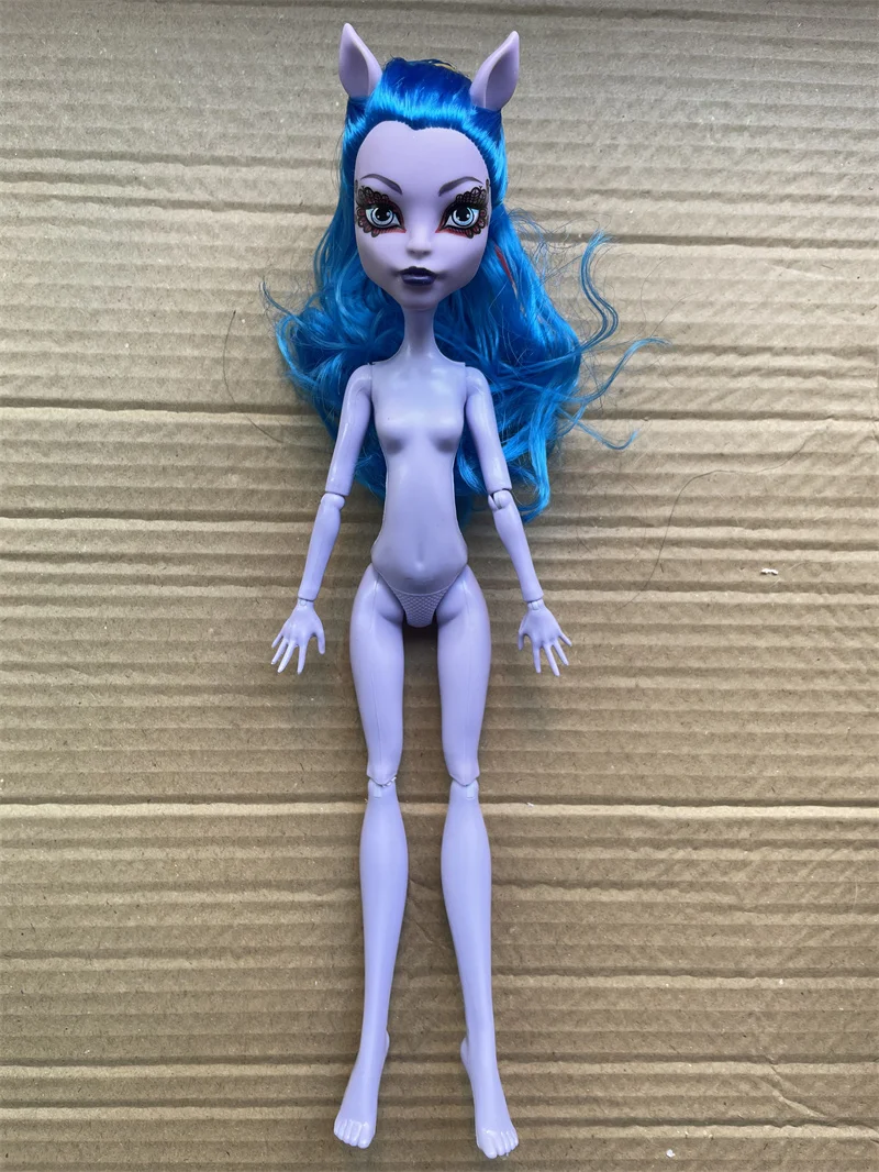 Monster Dolls-hombre de caballo, ciervo, gato, Draculaura, Clawdeen, Lobo, Buzz Stein, araña negra, cuerpo móvil, juguetes para niñas, regalo