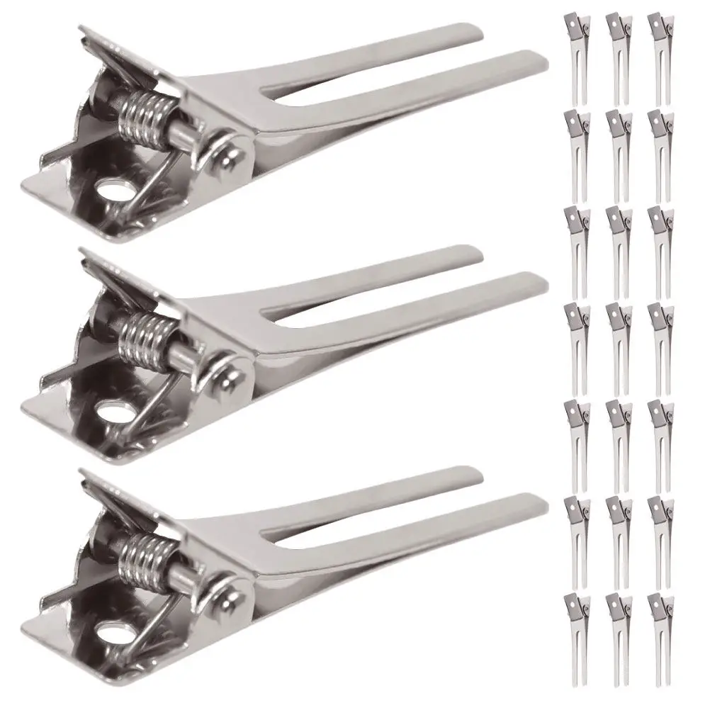 

35Pcs Alligator Hair Clips Metal for Styling Sectioning Hairdresser Barber Salon Accessories Hair Clamp Gentle Secure
