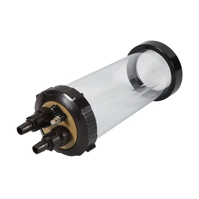 AB46-Clear CO2 Atomizer External Turbo Super Diffuser Atomizer Fish Tank Aquarium Waterplant Fish Tank Landscape Aquatic