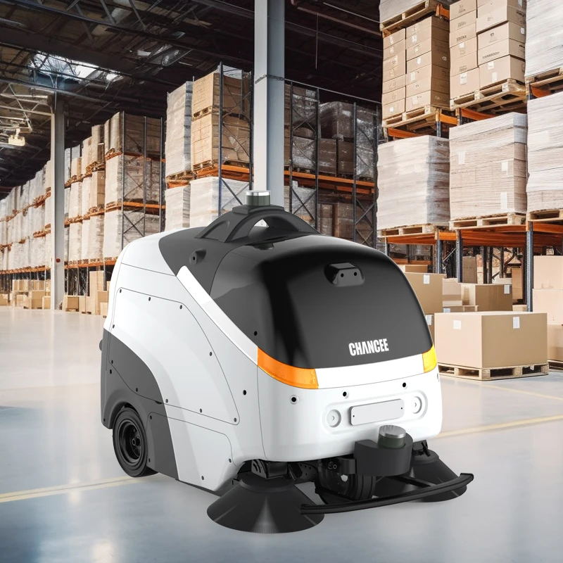 S100N Intelligent Robotic Floor Sweeper Autonomous Robot Sweeper Cleaner Cleaning Machine