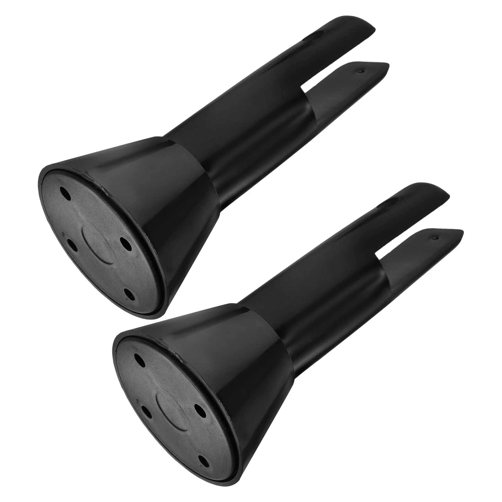 

2Pcs Toilet Partition Adjustable Support Feet Plastic Hardware Holder Public Restroom Partition Fittings Support Foot