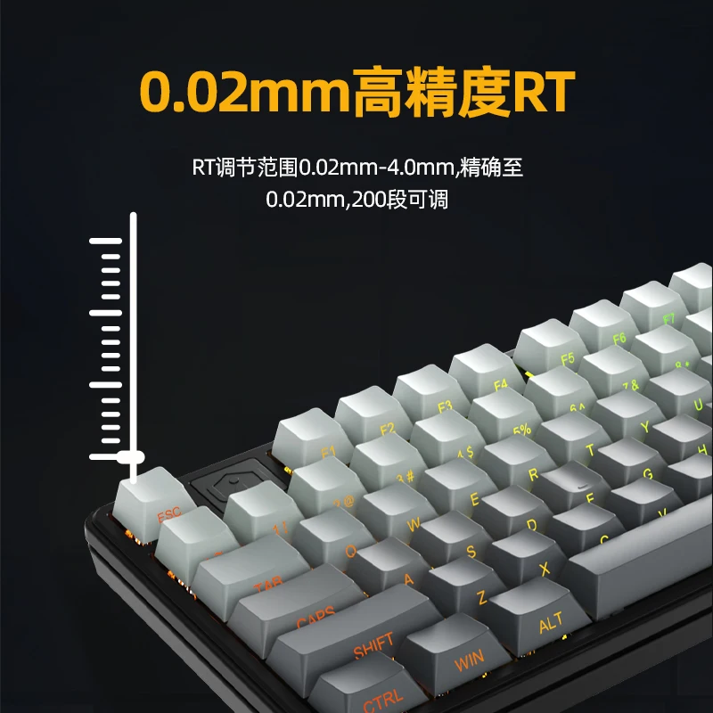 Irok NA87PRO Magnetic Switch Keyboard E-sports 87 Keys Keyboard Hifi Sound Gamer Wired Mechanical Keyboard Office Gaming Gifts