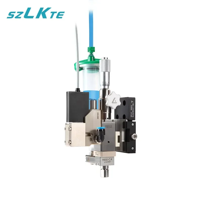 Compact Dual-Air Inlet Pneumatic Dispensing Valve for Hot Melt Glue High Accuracy & High Productivity