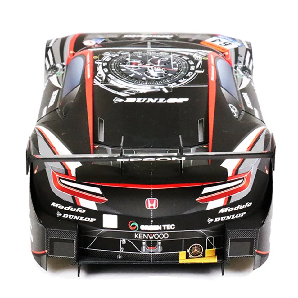 WRC 2017 NSX-GT 1:24 نموذج سيارة ورقي ، داكار العالم رالي سباق اوريغامي الفن ، اليدوية ثلاثية الأبعاد Papercraft لتقوم بها بنفسك الحرفية ZX-149 #3
