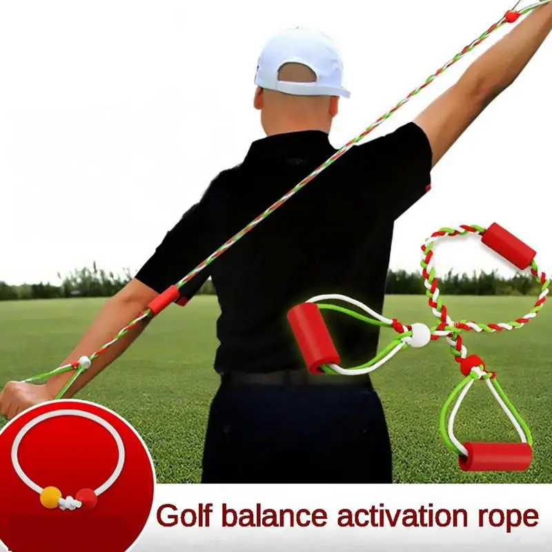 Indoor Golf Practice Corrective Rope For Beginners EVA Activated Tube Improve Body Posture Train Belt And BalanceVarious