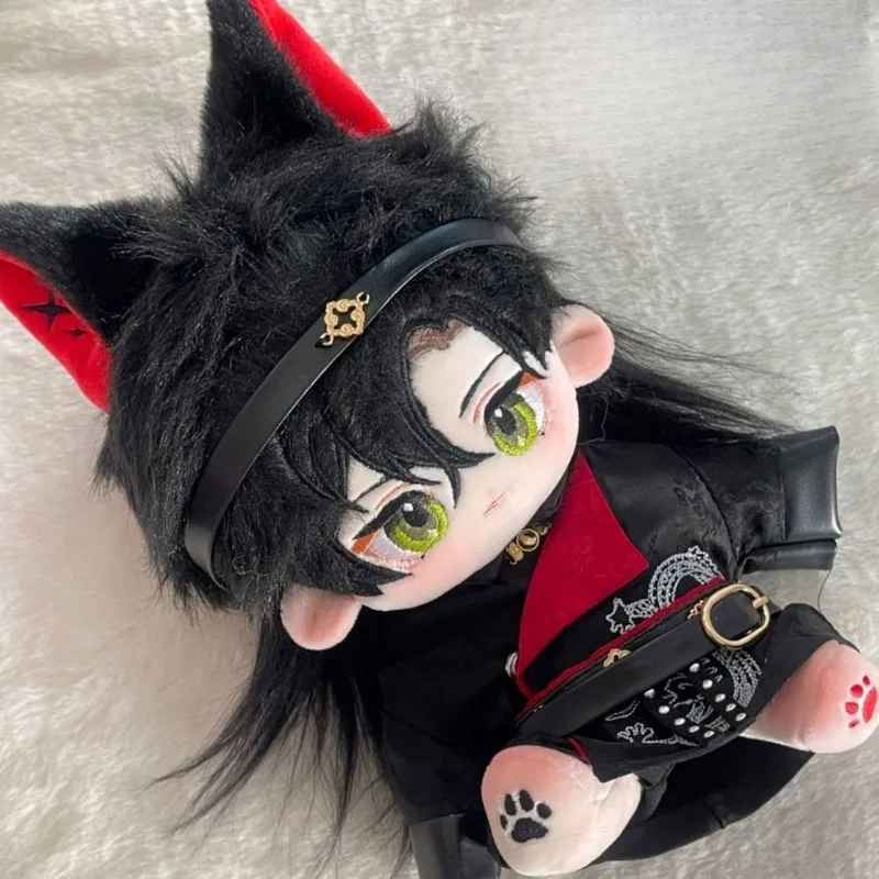 20cm Anime Gra Lord of Mysteries Kawaii Cosplay Bawełniana Lalka Ciało Leonard Mitchell Urocze Miękkie Pluszaki Figurki Zabawki Prezent dla Fanów