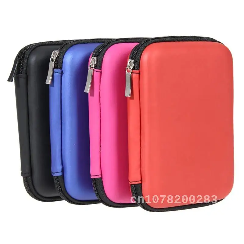 

2.5 Inch Portable Mini Zipper Bag External Hard Drive Carrying Travel Case HDD SSD Storage Pouch Protective Bag For Hard Drives