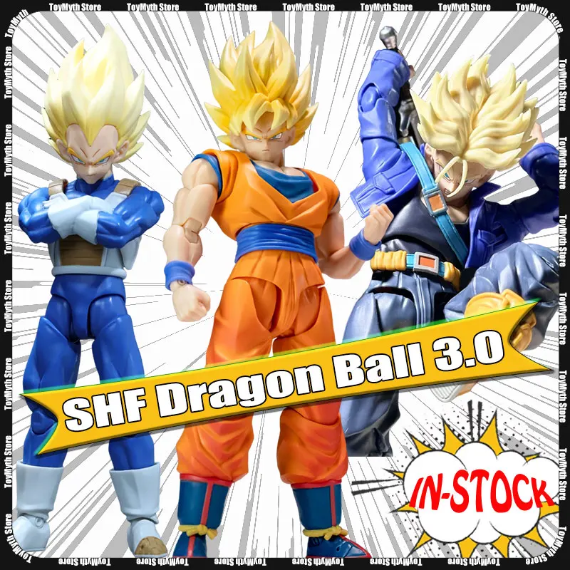 Figuras de Acción S.H.Figuarts 100% Originales de Super Saiyan Vegeta, Dragon Ball, Dangerous Pride Vegeta, Goku, Trunks, Modelos de Juguete Coleccionables