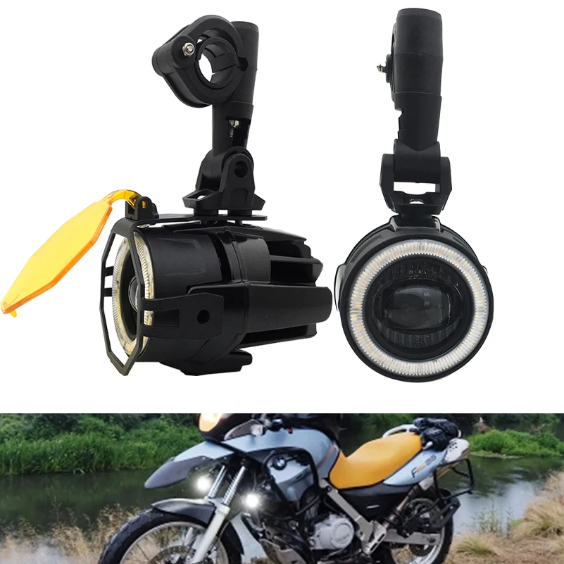 Motorcycle Auxiliary Lights for BMW Motorcycle 40W 6000K Spot Driving Fog Lamps For BMW R1200GS F800GS F700GS F650 K1600.