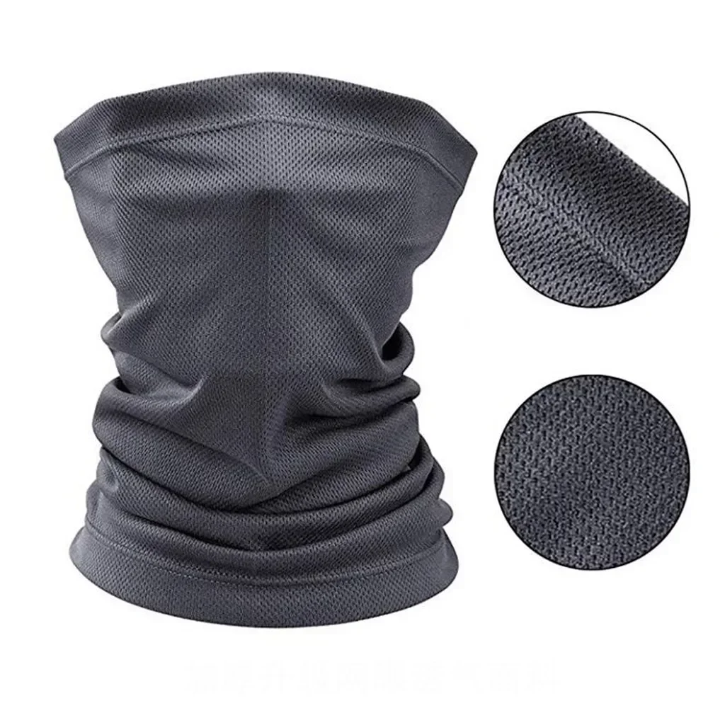 Outdoor Sport Bandana Military Tube Scarf Fishing Cycling Tactical Hiking Face Cover Neck Gaiter Half Mask Headband Men Women