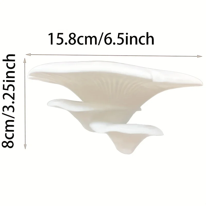 1PCS Mushroom shaped 3D printing multifunctional ornament bracket wall decoration scene layout