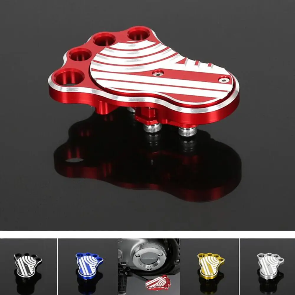 Crampons de sculpture 3D CNC, pédale de frein, coussinet de cheville pour Honda Monkey 125 (JB02/03) Grom Super Cub C125 Dax125, repose-pieds pour passager arrière