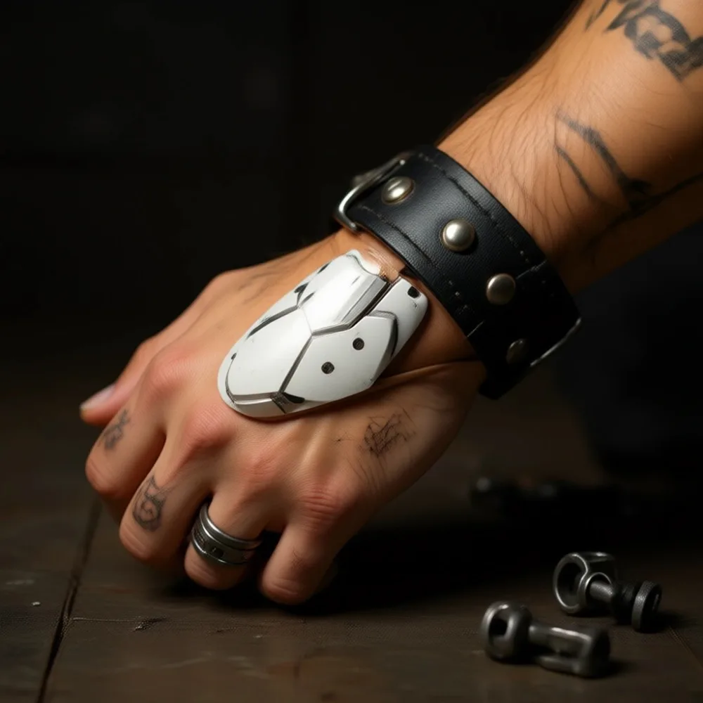 

Золотой и серебряный массивный браслет-кафф в форме капли с витым дизайном, минималистичный, на шарнире, подарок