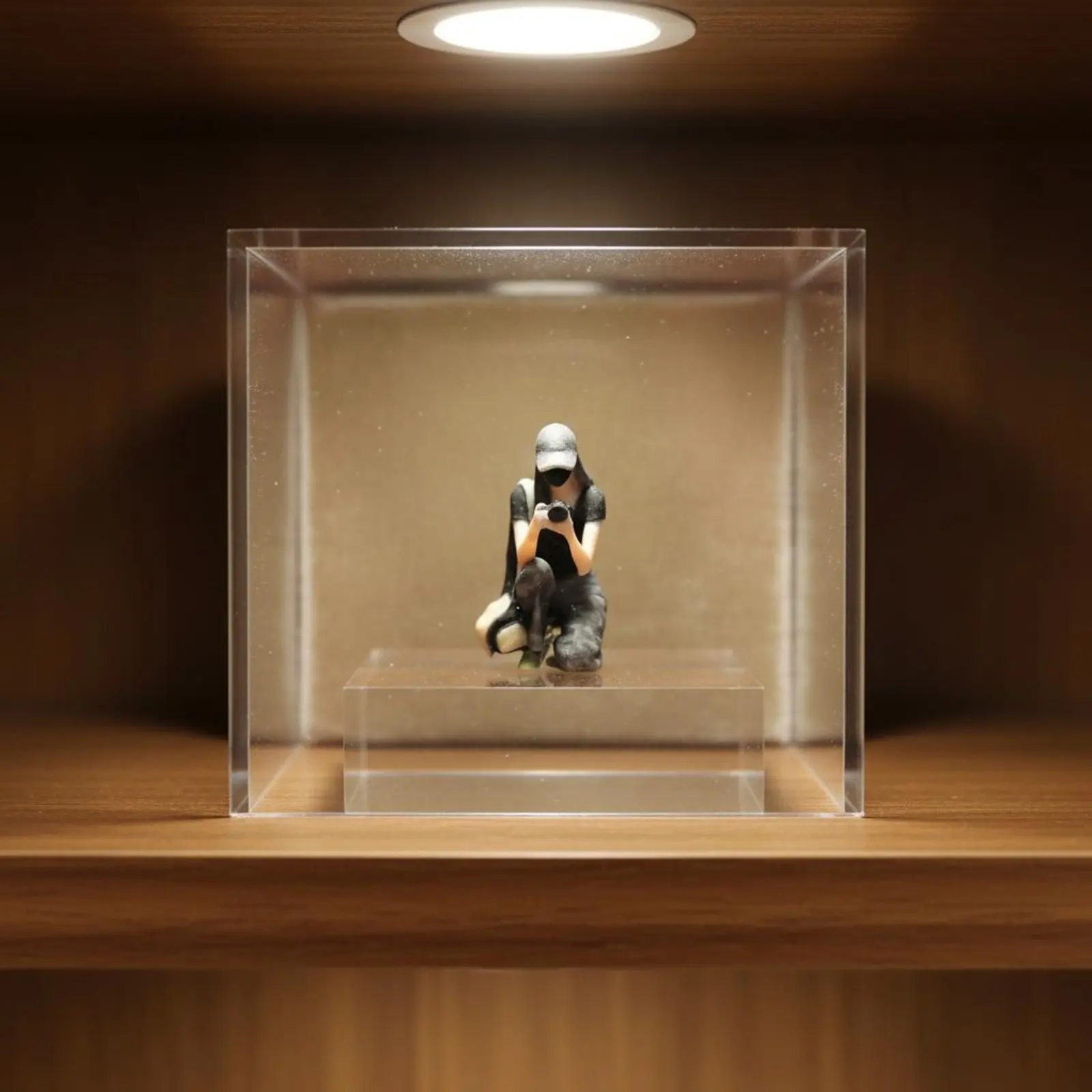 1:64 Scale Figure Collection Piece 3D Printed Figurine Miniature Girl Figurine Exquisite Workmanship