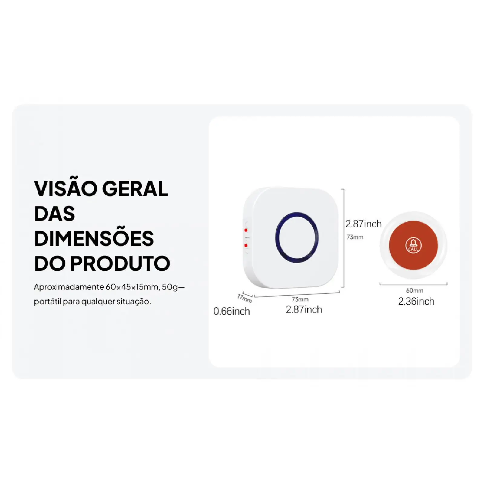 جهاز النداء اللاسلكي لمقدمي الرعاية مسافة 305 متر مع حبل مع 38 قطعة زر الذعر الموسيقي للأطفال المعاقين المريض كبار السن #3