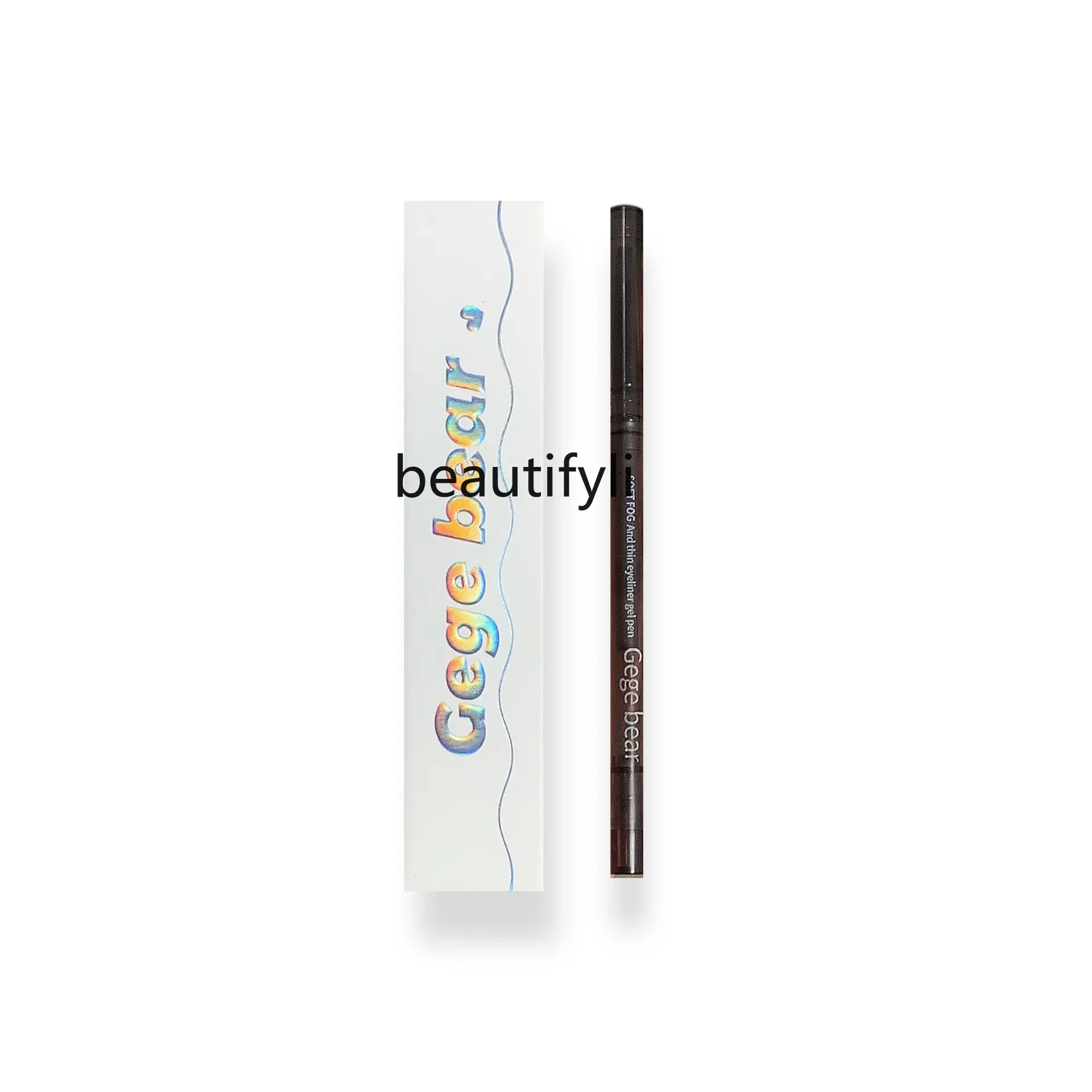 yj Soft Mist Slim Flat Eyebrow Eyeliner Long Lasting Waterproof Not Easy to Smudge Smooth and Quick-Drying