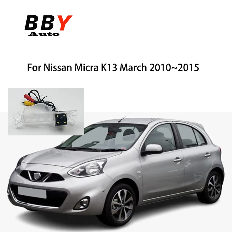 car rearview camera For Nissan Micra K13 March B02A X02A 2010~2018 Renault Sandero Rear View camera rca video Reverse Camera