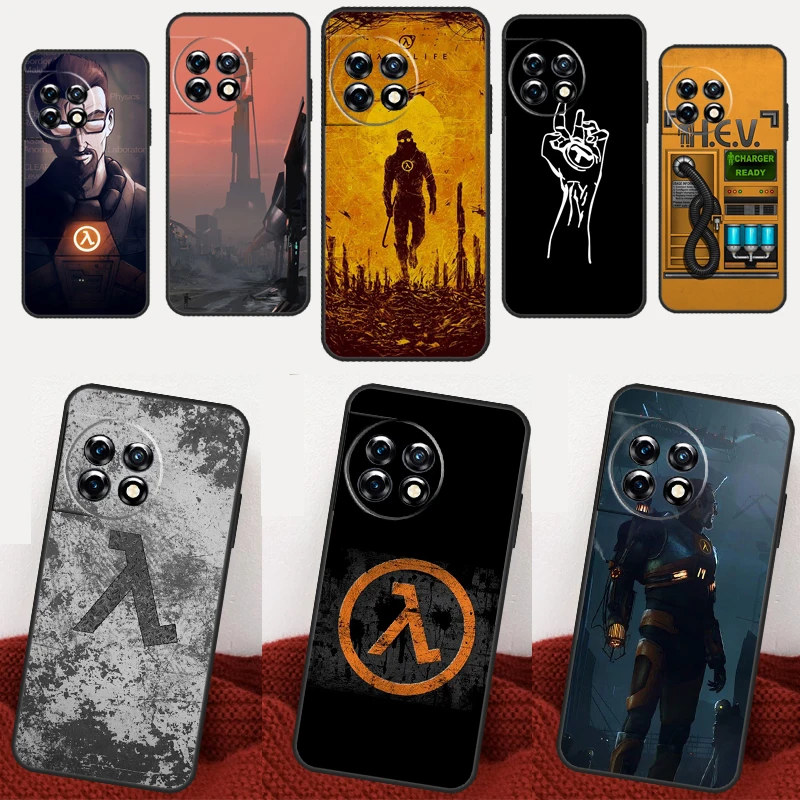 Game Half Life For OnePlus Nord CE 3 Lite CE 2 Lite 2T N10 N20 N30 8T 9R 10T 10R 8 9 10 Pro 11 Phone Case