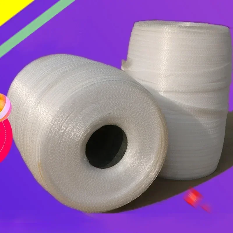 50/100-метровая пластиковая рулонная трубка, эластичная сетчатая сумка для сужения фруктов, овощей, орехов, упаковка игрушек, веб-сайт, нейлоновая упаковка, сетчатый чехол