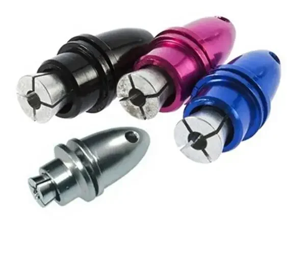 4pcs Aluminum Collet Prop brushless Motor Shaft Adapter for 3.0mm 3.17mm 4mm 5mm diameter to 5MM 6mm 8mm propeller install mount