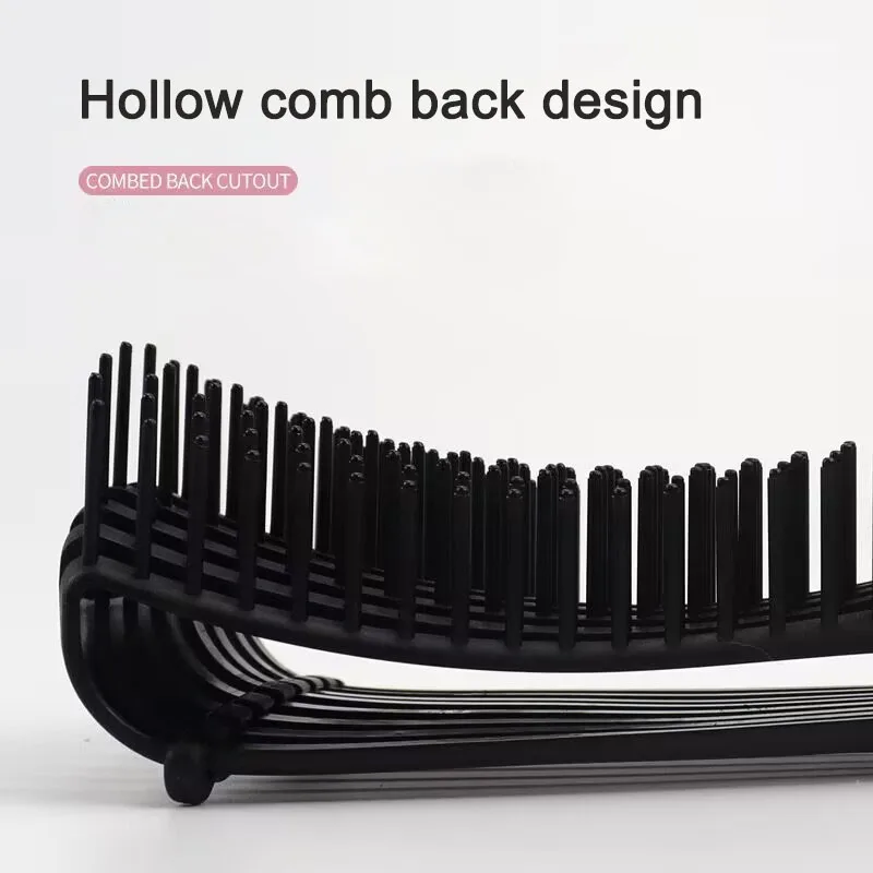 Hollow 8-Tooth Octopus Scalp Massage Comb, Lift Hair Roots Anti-Static Smooth Detangling Hair Brush, For Daily Styling Shower Home Travel Use, Women Men Adults All Hair Types, Fluffy Voluminous Hair Care Styling Hairdressing Tool view 3