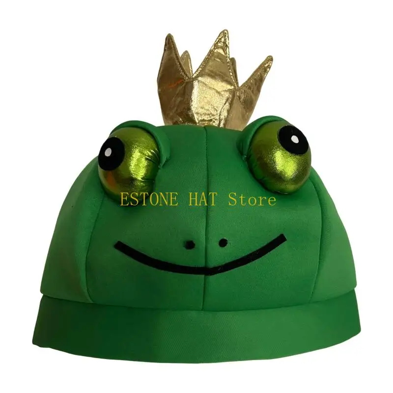 

49MF Прекрасная шляпа короля животных, головные уборы с животными для взрослых и детей, одежда для ролевых игр