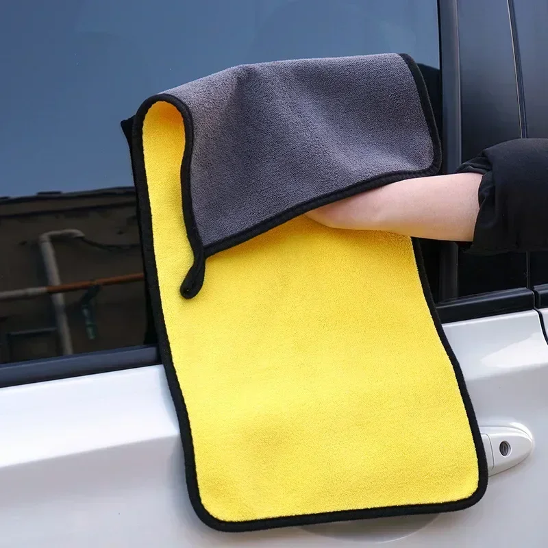 20/1PCS Car Microfiber Cleaning Cloths Super Absorbent Washing Drying Towels Auto Detailing Towel Rags Cleaner Tools Wholesale