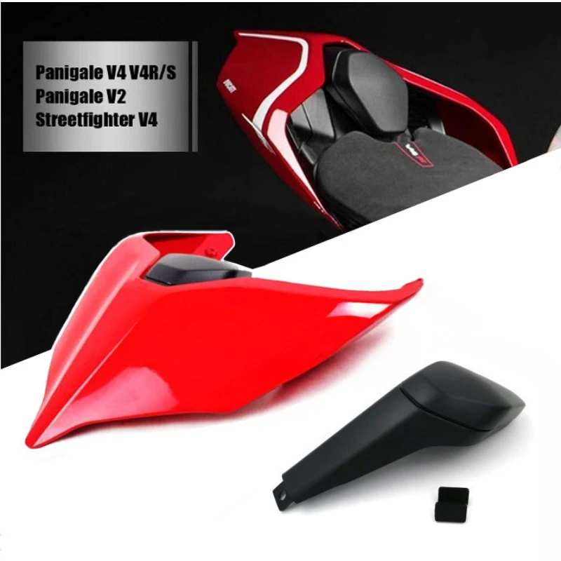 

For Ducati Panigale V4 S V2 Streetfighter 2018-2022 Tail Section Rear Seat Cover Upper Fairing Rear Hump Seat Cover Cowl Cap