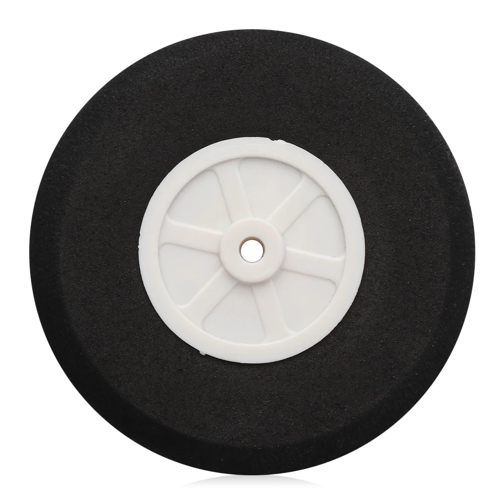 Black Accessories EVA Sponge RC Airplane Replacement Tail Wheels Wheel Hub Plane  Parts