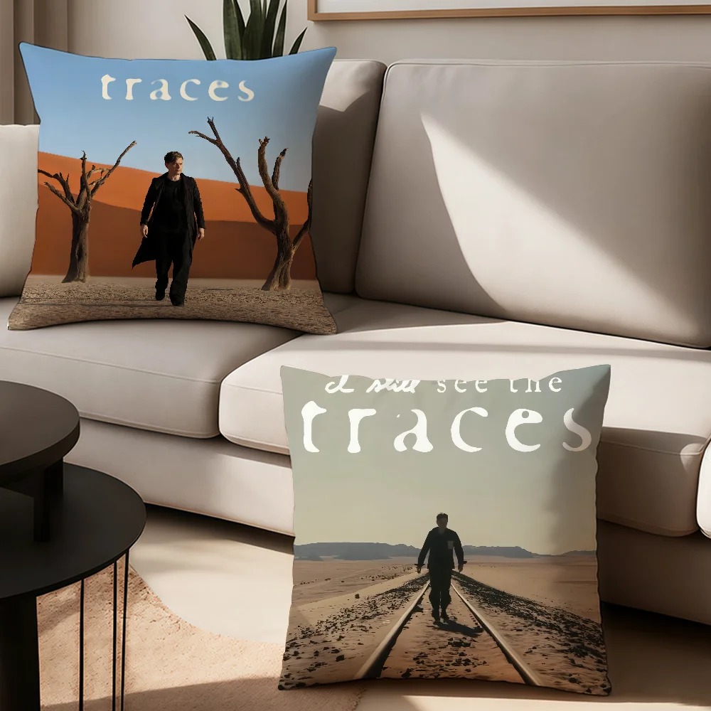 

Singer Michael Patrick Kelly Traces Pillow Case Office Cushions Suitable For Sofa Car Bedroom Decorative Cushion Cover