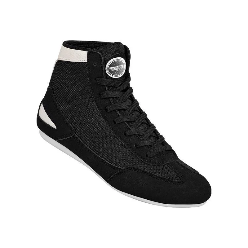 

Профессиональные борцовские ботинки для мужчин и женщин, черные, красные боксерские туфли унисекс, удобная боевая обувь для пар, тренировочная обувь в тренажерном зале