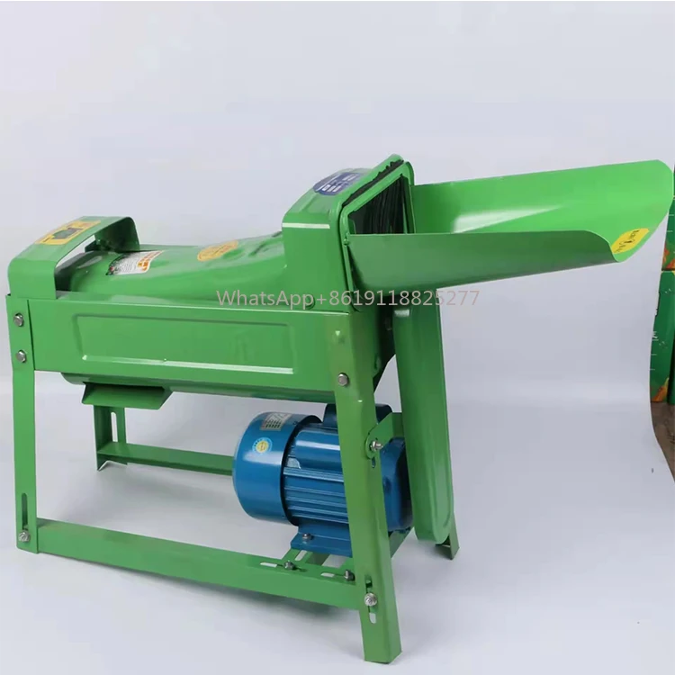 Electric Automatic Farm Soybean Small Maize Wheat Sunflower Corn Rice Threshing Machine Corn Thresher