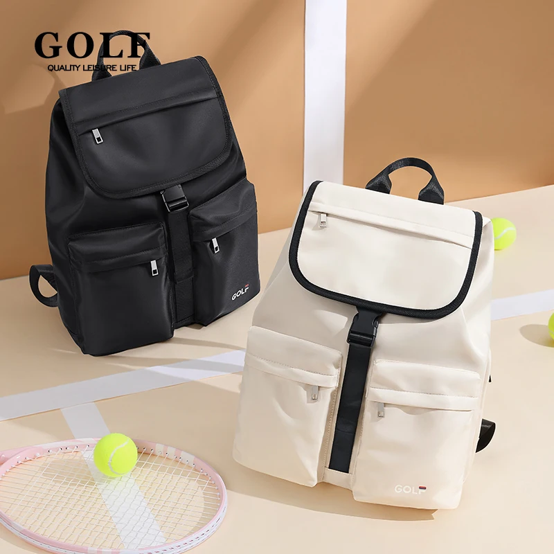 GOLF Outdoor Travel Backpack Female Student Backpack Male Hiking Sports Mountaineering Bag Travel 15.6-inch Computer Back