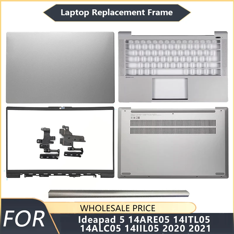 NEW For Lenovo Ideapad 5 14ARE05 14ITL05 14ALC05 14IIL05 5-14 2020 2021 Laptop LCD Back Cover Bezel Palmrest Bottom keyboard