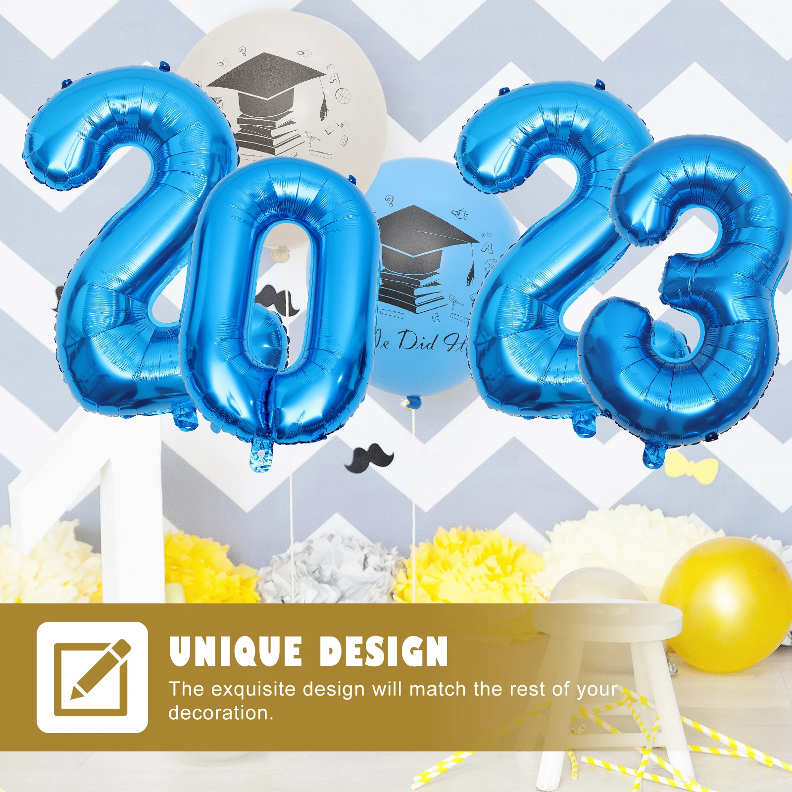 

2023 Graduation Party Supplies Nurse 2023 Graduation Banner Decoration Helium Ceiling Streamer Grad Season Balloons nament