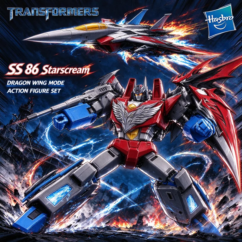 Authentic spot Transformers SS 86 Starscream movie anime character figurine model ornament toy collection birthday gift G1